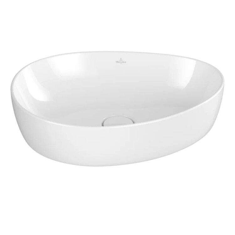 Раковина накладная Villeroy & Boch Antao 510x400 мм без отверстия для смесителя альпийский белый 4A7351R1