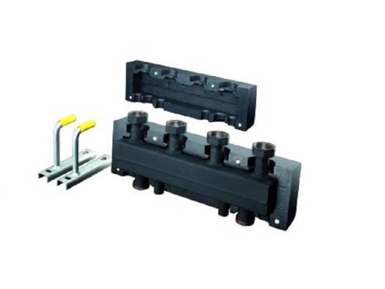 Комбинация гидравлический разделитель и коллектор Sinus HydroFixx DN25 2 контура 1351698