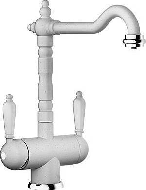 Смеситель для кухни Omoikiri Amagasaki белый 4994068