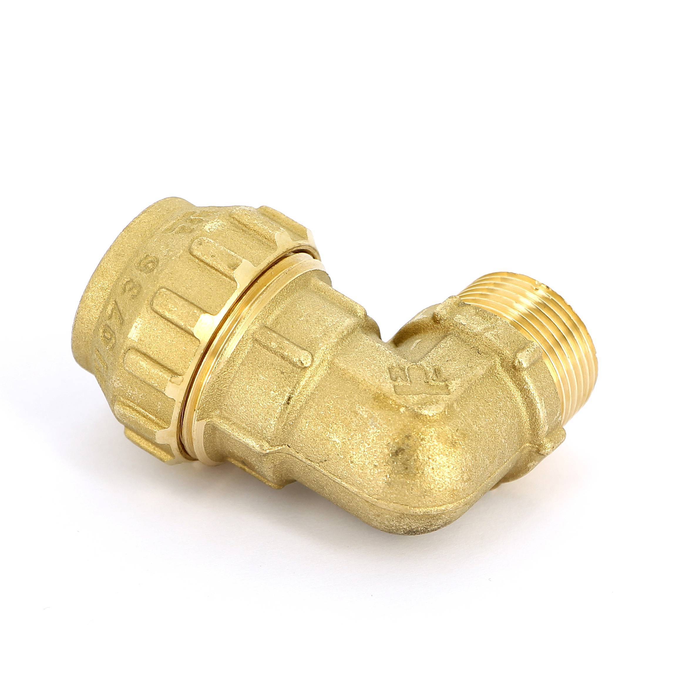 Угольник обжимной Tiemme 3464CR 25х3/4 наружная резьба 3400032