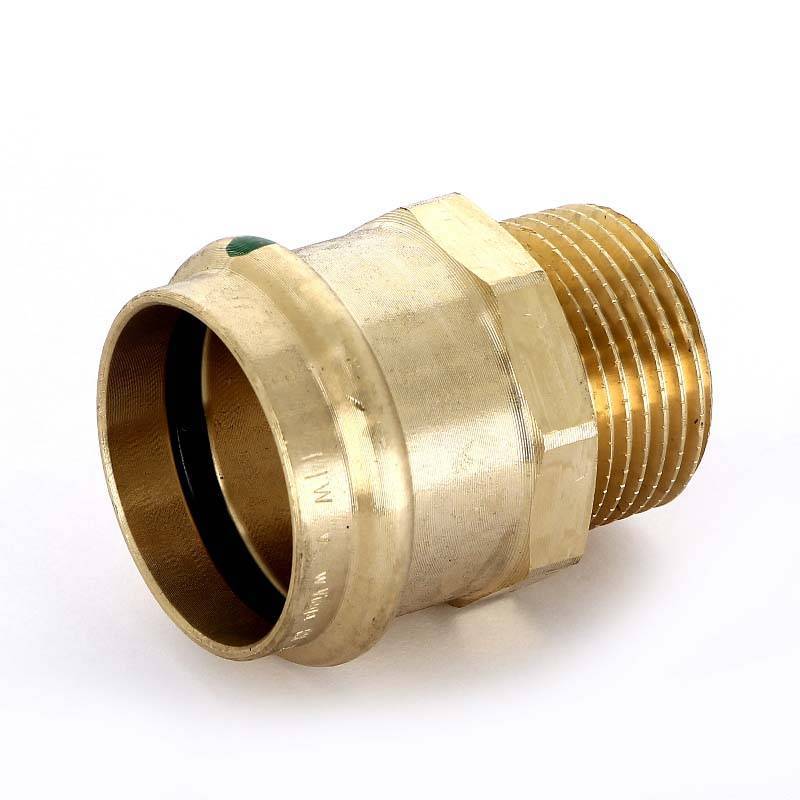 Муфта переходная пресс-Н Viega Sanpress бронза 35x1 297947