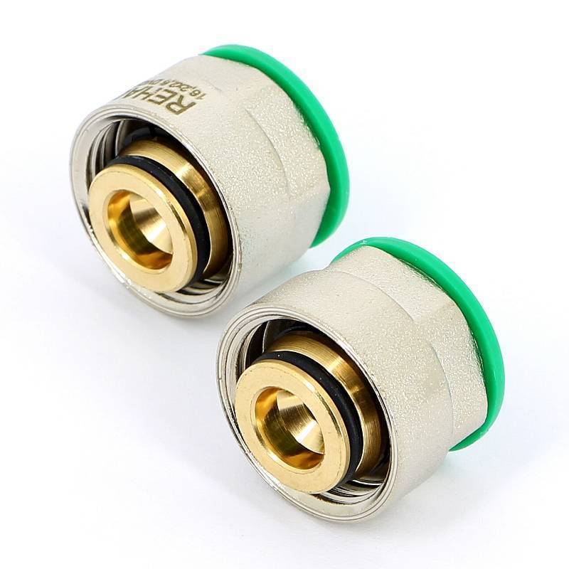 Комплект соединителей REHAU RAUTITAN stabil евроконус 16.2x2.6 мм G 3/4 12664521001