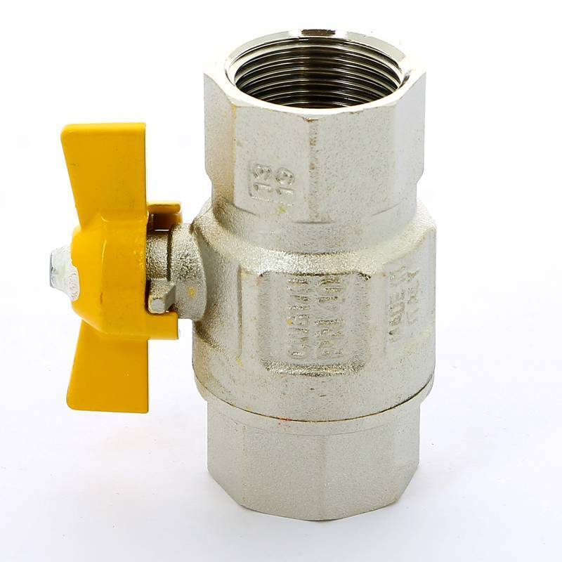 Кран шаровой для газа ITAP London 068 1 ВВ бабочка 0680100