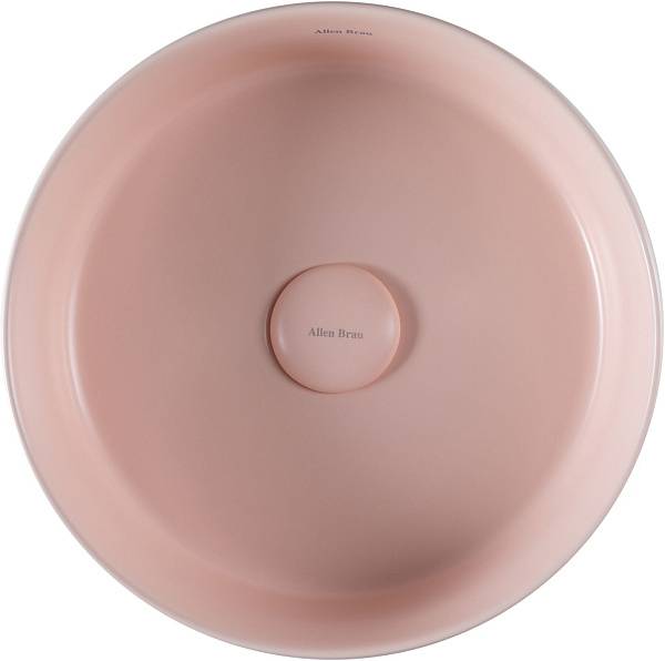 Раковина-чаша Allen Brau Fantasy 36х36х12 см розовый 4.11032.SM
