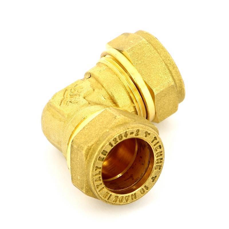 Угол обжимной Tiemme 18х18 мм 1100003