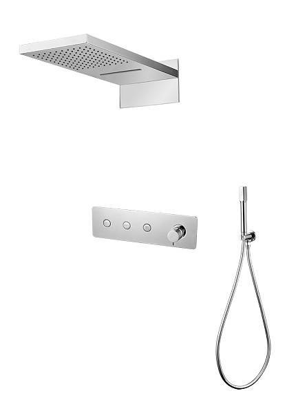 Душевая система встраиваемая Boheme Fusion трехпозиционная хром 130-CR