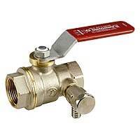 Кран шаровой Giacomini DADO R910S 1 1/2 ВР-ВР со сливом полнопроходной R910SX007