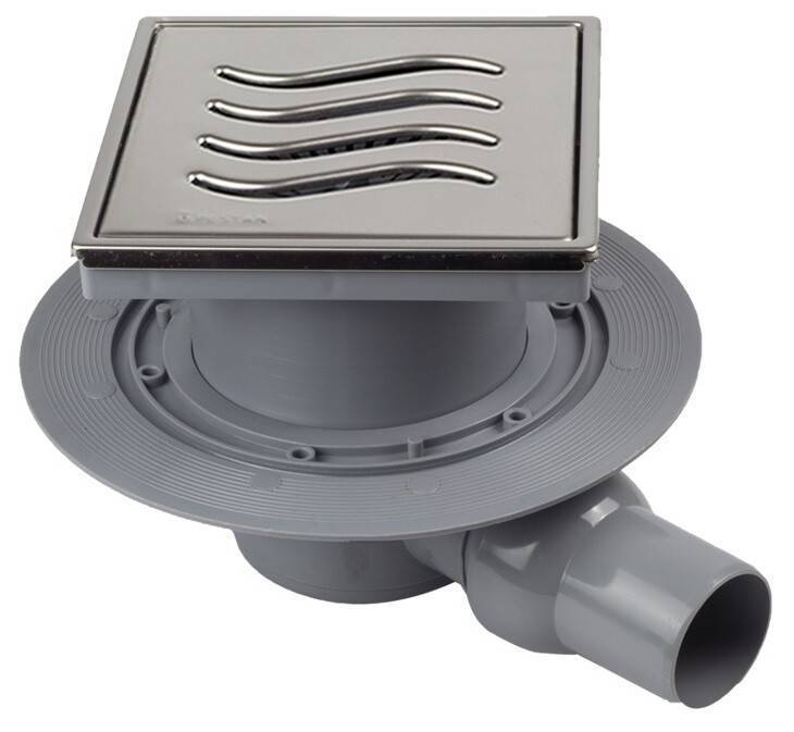 Трап для душа Pestan Confluo Standard Tide 1 Mask горизонтальный DN 50 хром глянец 13000070