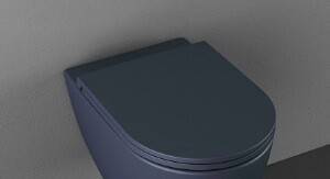 Сиденье для унитаза ISVEA Infinity F50 синий матовый 40KF0544IS