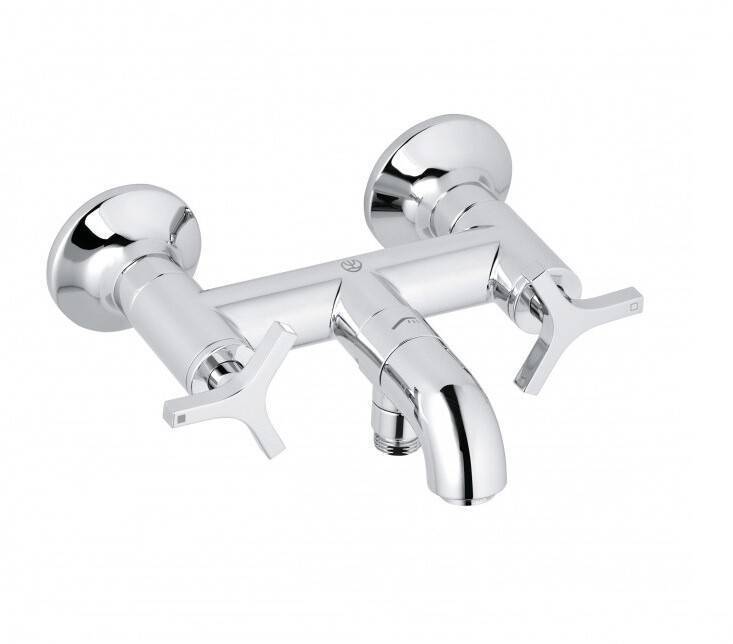 Смеситель для ванны и душа Kludi Nova Fonte Deco хром 205400539