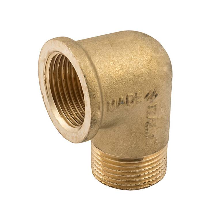 Угольник 90° General Fittings 3/4 НВ латунь EBF1234
