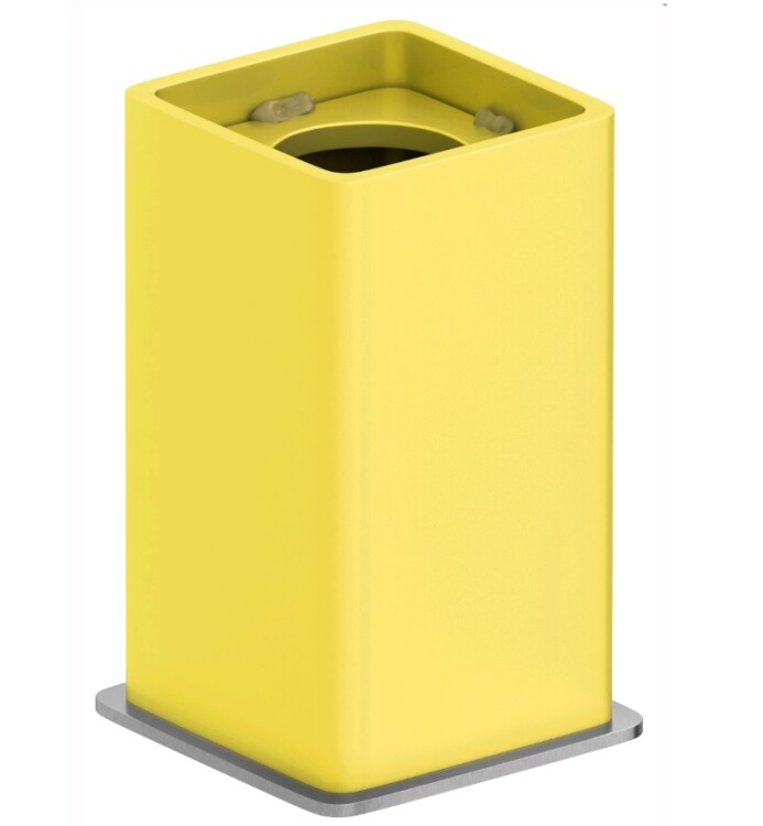 Модуль скрытого подключения Сунержа для МЭМ CUBE желтая сера 101615270000 RAL 1016