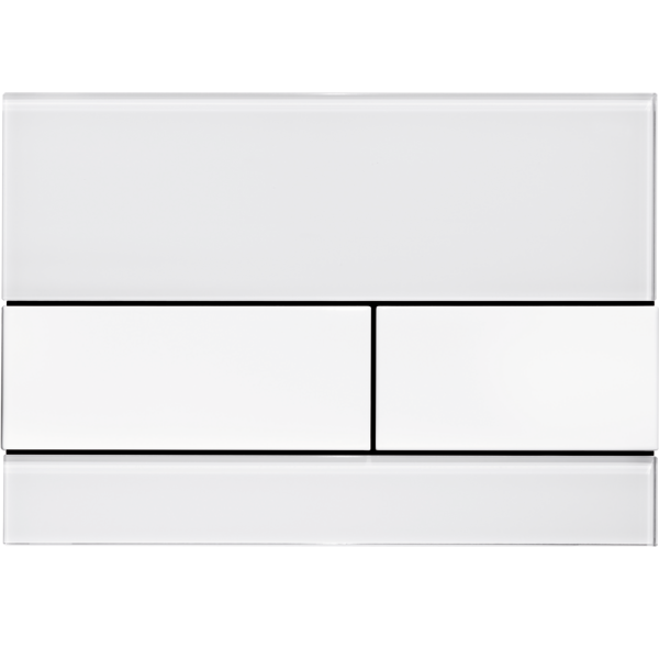 Панель смыва для унитаза TECE TECEsquare стеклянная белый 9240800