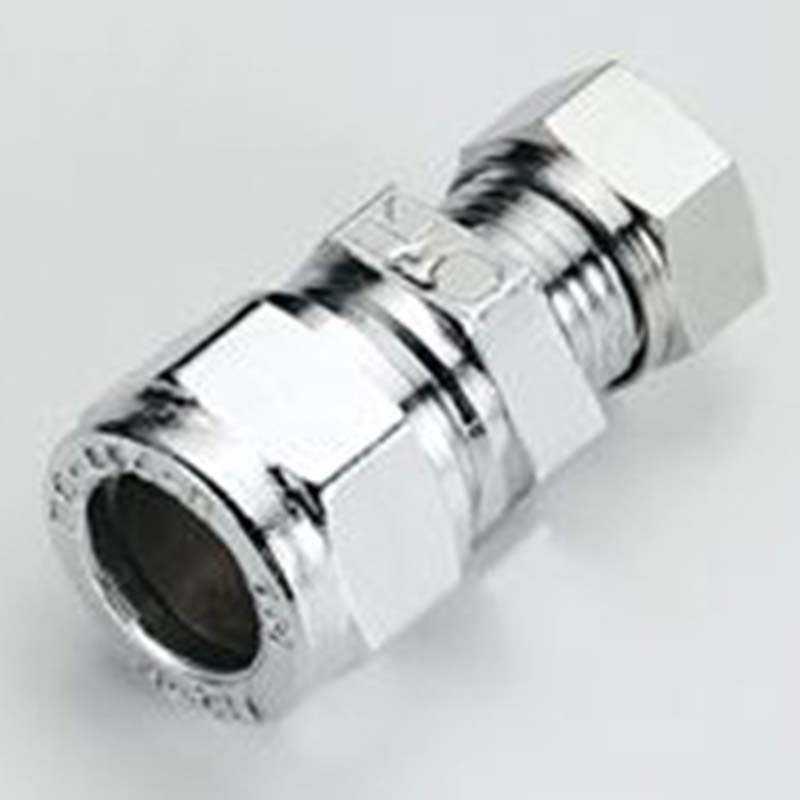 Муфта обжимная Tiemme хромированная 18х18 мм 1130186