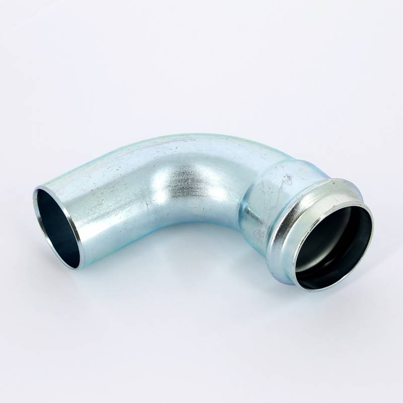 Угол-вставка 90° пресс Viega Prestabo оцинкованная сталь 42 мм 558246