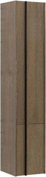 Шкаф-пенал Allen Brau Reality 30 см правосторонний коричневый/черный 1.32001.NO