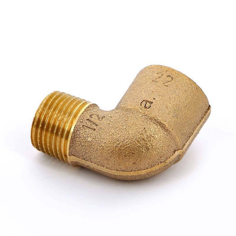 Угол 90° бронзовый Viega пайка-НР 22х1/2 136307