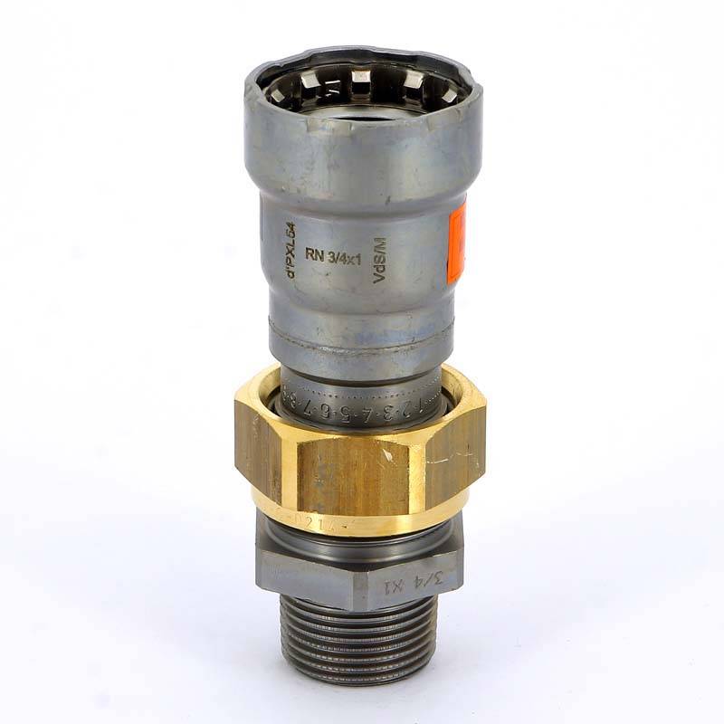 Муфта переходная разъемная пресс-Н Viega Megapress оцинкованная сталь DN20 3/4 718909