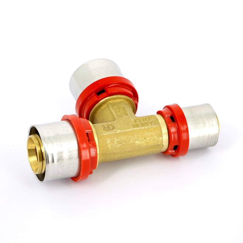 Тройник пресс Tiemme 26х26х20 мм 1650063