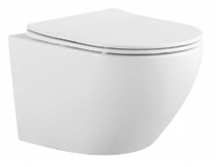 Унитаз подвесной Splendy Light Tornado 365x525x320 мм Crystal glaze белый LI10152VTNWG