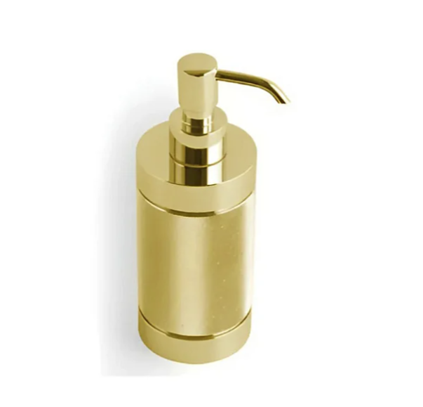 Дозатор для жидкого мыла Bertocci Officina 01 68х68х178 мм Gold Matt 12775485050