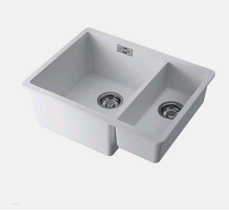 Кухонная мойка OMOIKIRI Kata 55 550x420 мм белая 4997526