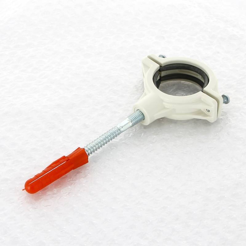 Хомут канализационный Sinikon Комфорт 50 мм шумопоглощающий со шпилькой и дюбелем KPP.050.K.D