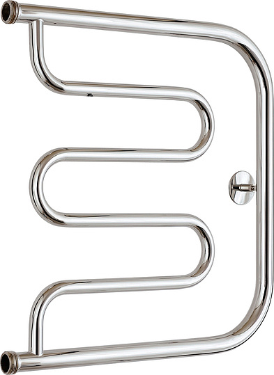 Полотенцесушитель водяной Стилье Тандем 51.5x52.8 см нержавеющая сталь 00011-5050