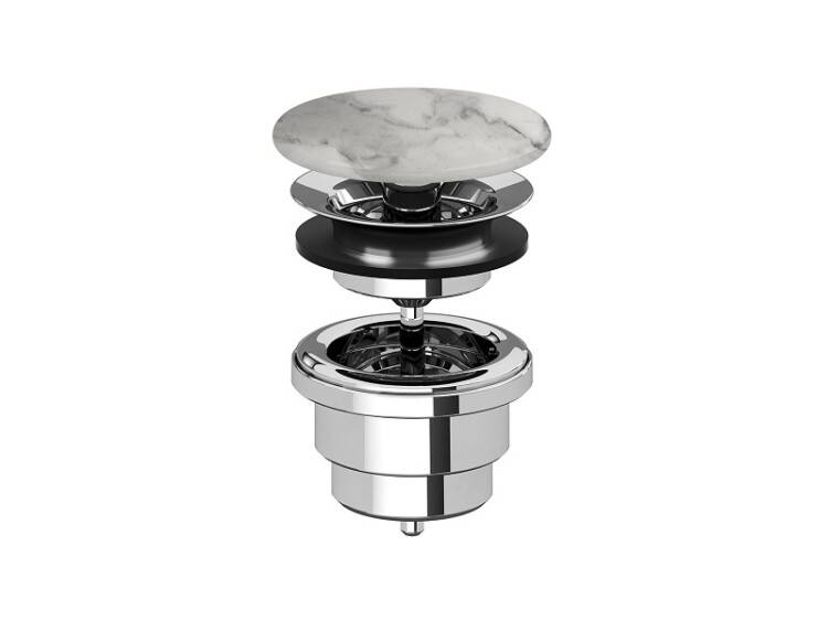 Донный клапан универсальный CIELO Carrara Statuario PIL01CS