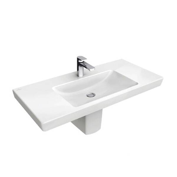 Раковина Villeroy & Boch Subway 2.0 1000x470 мм CeramicPlus 7175A0R1