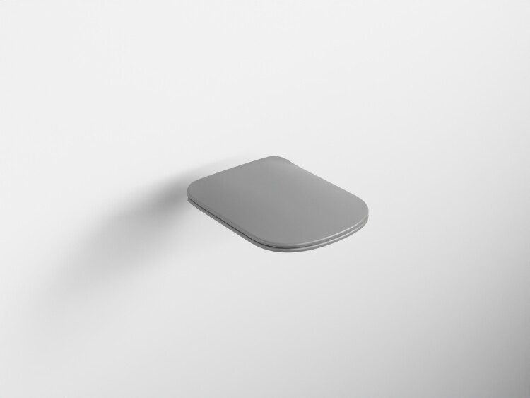 Сиденье для унитаза CIELO Era 365x450 мм цвет Cemento (дефект: сколы) CPVERTFCMUCN1