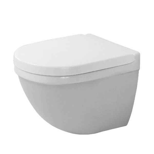 Унитаз подвесной Duravit Starck 3 375x485 мм компактный белый 2227090000