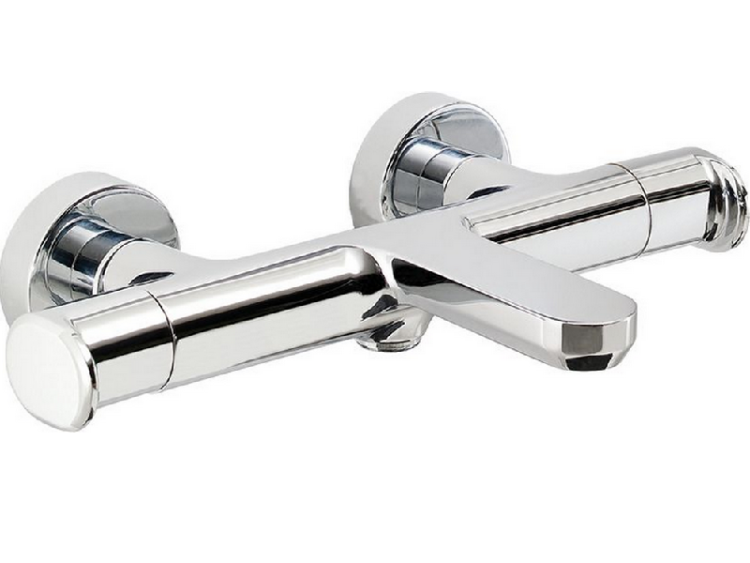 Смеситель для ванны и душа Cisal Lineaviva термостатический хром LVT2101021