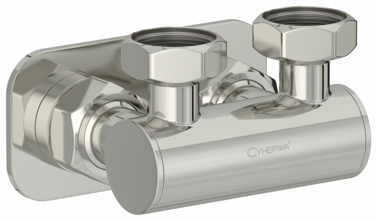 Модуль угловой Сунержа EU50 для отопительных приборов 900115383434 RAL 9001