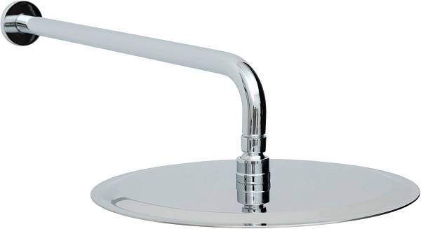 Верхний душ Allen Brau Priority 30x30 см с настенным держателем хром 5.31A17-00