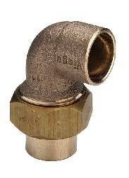 Угловое разъемное соединение Viega бронза DN18 134815