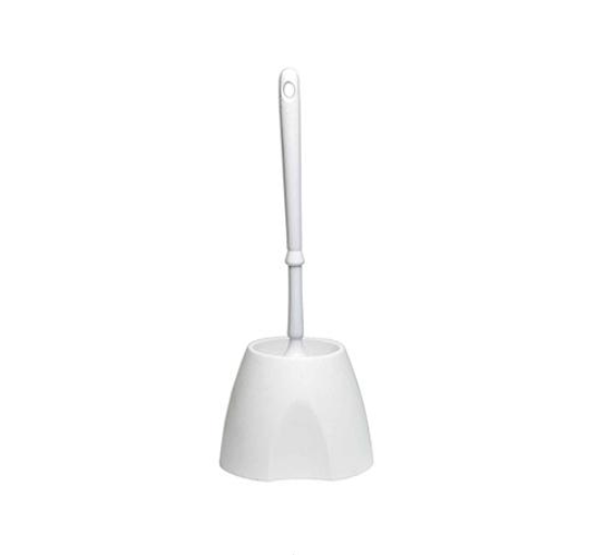 Ёршик для унитаза Nofer Classic напольный 127x127x360 мм белый 09107.W