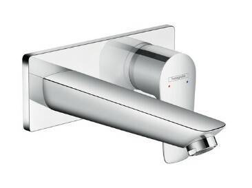 Смеситель для раковины Hansgrohe Talis E настенный скрытого монтажа 165 мм хром 71732000