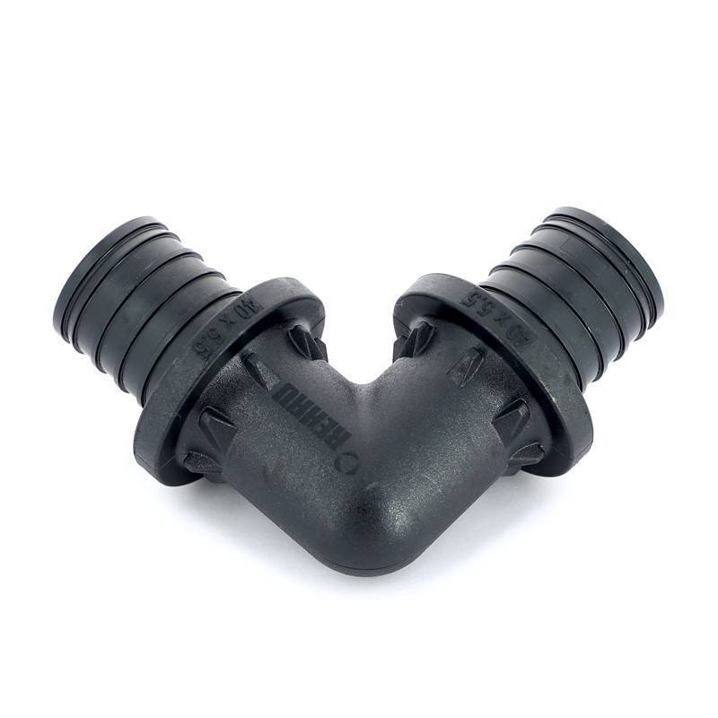 Угольник REHAU RAUTITAN PX 40-40 пластик 11600251001