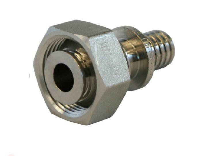 Переходник REHAU 20 x 3/4 НГ Евроконус никелированная латунь 11691761001