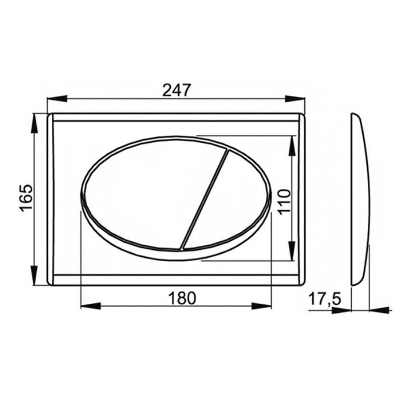 Инсталляция для унитаза Alcaplast AM101/1120 с кнопкой M70 белая и шумоизоляцией AM101/1120-4:1 RS M70-0001