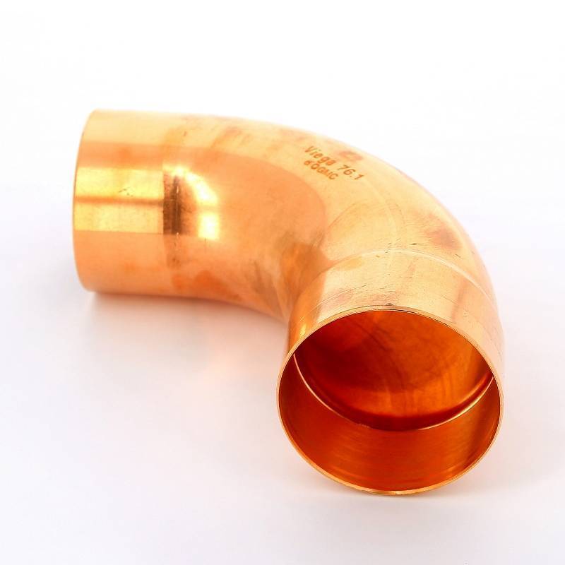 Отвод 90° однораструбный Viega 76.1 мм под пайку 634254