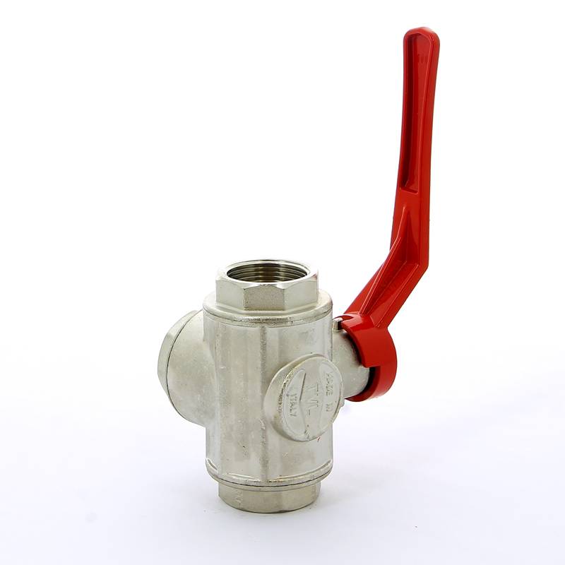 Кран шаровой Itap трехходовой L-порт ВВ рычаг 1 1/4 1280114