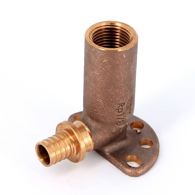 Водорозетка надвижная REHAU RAUTITAN RX+ 16x1/2 ВР h=70 мм бронза 456418