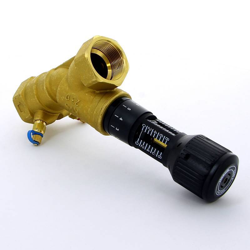 Клапан балансировочный ручной Cimberio CIM 747OT 1 1/2 ВВ с 2 ниппелями CIM 747OT N 1 1/2