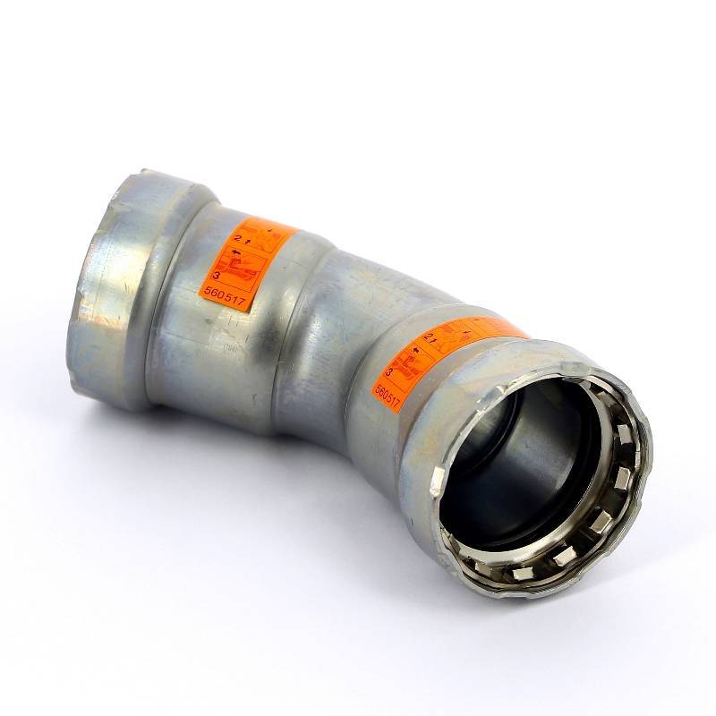 Угольник 45 градусов Viega Megapress пресс оцинкованная сталь 1 1/4 694609