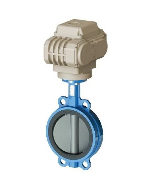 Затвор дисковый Tecofi Tecfly DN 250 межфланцевый с электроприводом 230V PN16 VPG4448N24EP0250