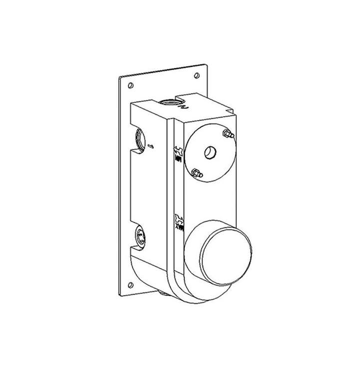 Внутренняя часть для термостатического смесителя для душа Carimali W21231CR