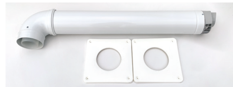 Комплект коаксиального дымоудаления Camino Condensing 80/125 мм универсальный KIT12534CCE00C34it