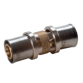 Муфта пресс Giacomini RM102 равнопроходная 40x3.5 мм латунь RM102Y014